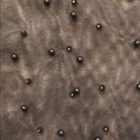 Zara tulle t-shirt with faux pearls - Picture 5 of 5